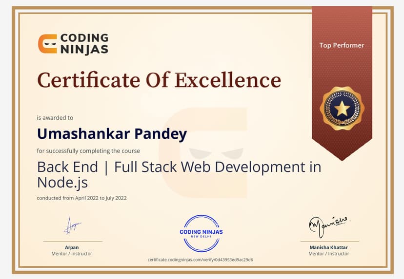 Backend Excellence